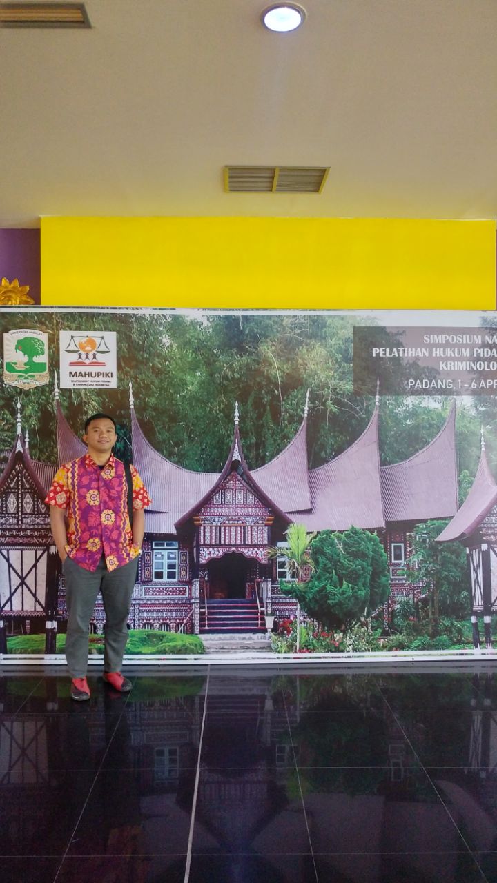 Dosen Krim, FISIP, UBL, Lucky Nurhadiyanto, M.Si berpartisipasi dalam Simposium Nasional dan Munas Mahupiki 2018