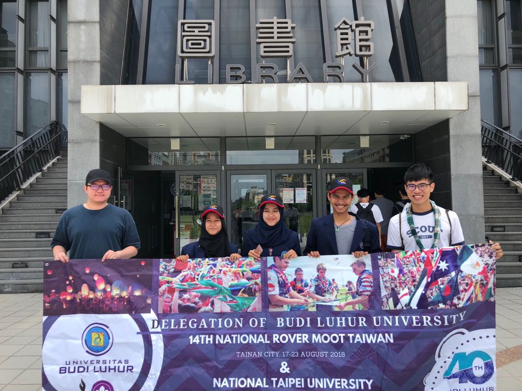 Tiga Mahasiswa Kriminologi Universitas Budi Luhur Melakukan Study Visit ke National Taipei University