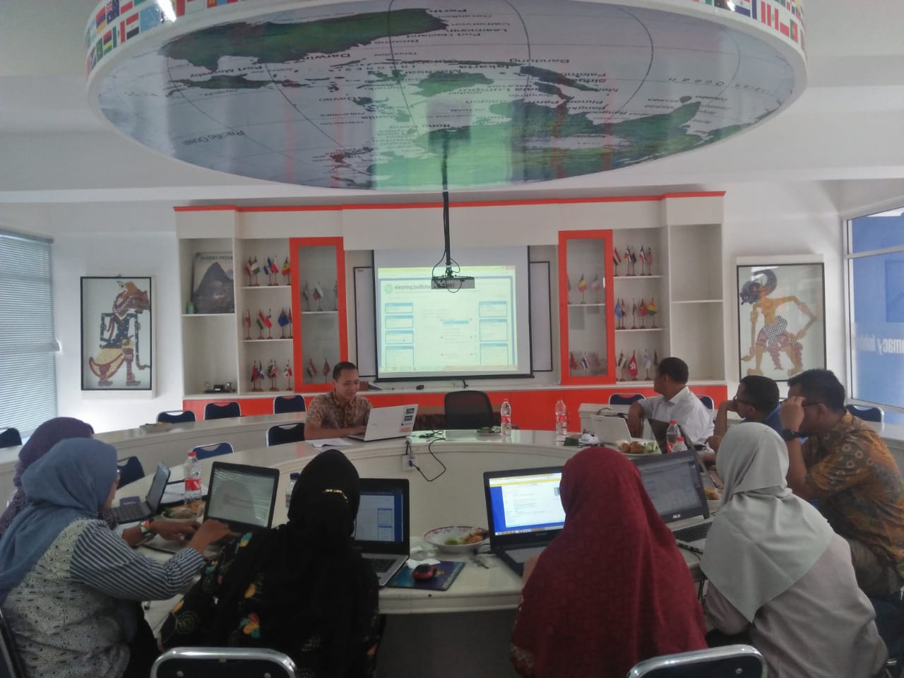 FISIP Mengadakan Kegiatan Workshop E-learning bersama Direktorat Teknologi Informasi (DTI)