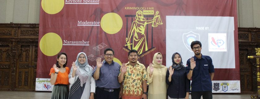 Prodi Kriminologi Adakan Kegiatan Criminology Fair