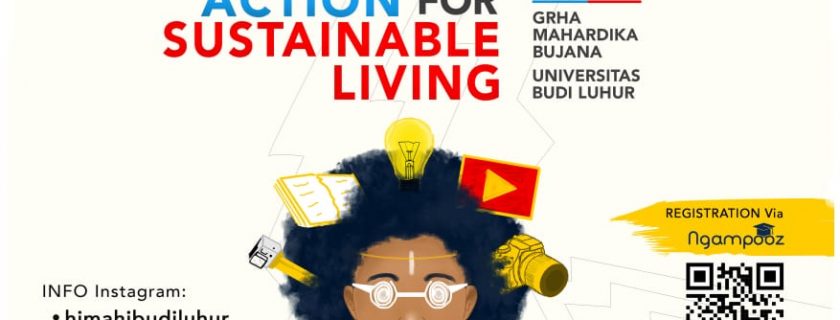 HIMAHI Universitas Budi Luhur Adakan National Vlog Competition “Millennial Action for Sustainable Living”